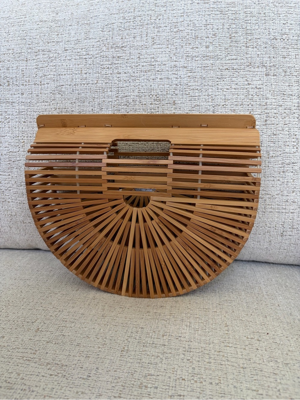 Offers Welcome! Bamboo Arc Satchel